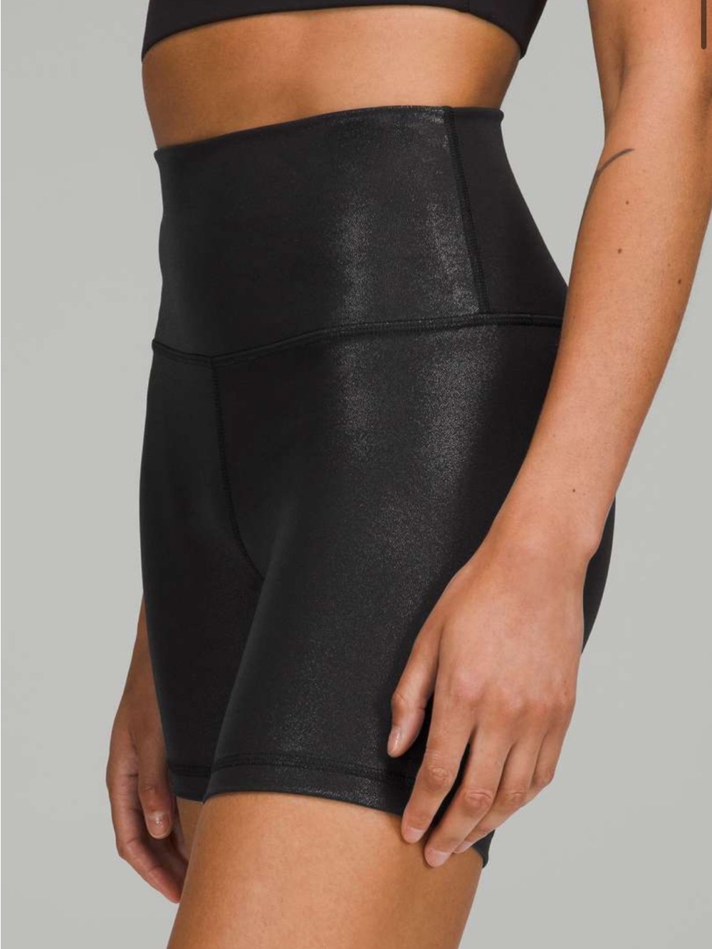 Lululemon Align High-Rise Short 6" *Shine
Radiate Foil Print Black - 4